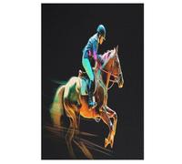 Horse Racing Wooden Jigsaw Puzzles for Adults 1000 Jigsaw Puzzle, Decompressing Intellectual Educational Toy Good Gift for Adults Kids, Home Decor Jigsaws (78×53cm)