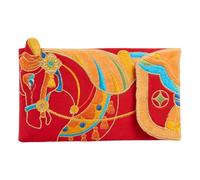 Horse Red Envelope 2026 Chinese New Year Embroidered Money Envelope | New Year's Party Red Envelope For Relatives Friends Adults Lovers Mother And Father