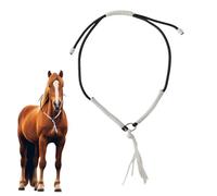 Horse Reins Western - Horse Neck Strap | Hand Woven Bridle with Tassels Obedience Helper for Professional Riders Performance Shows Equestrian Club