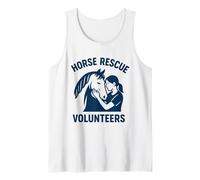 Horse Rescue Volunteers Animal Care Ranch Life Tank Top