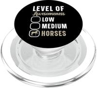 Horse Rider Pony Equestrian Horseback Riding Ranch PopSockets PopGrip for MagSafe
