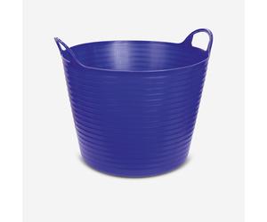 Horse Riding Flexible Bucket 42l - Blue