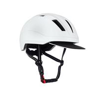Horse Riding Helmet Adjustable Adult Equestrian Helmet 57-62cm Horse Riding Men Women Caps Breathable Body Protectors(White)