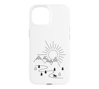 Horse riding in the mountains Case for iPhone 15