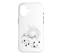 Horse riding in the mountains Case for iPhone 16