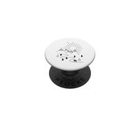 Horse riding in the mountains PopSockets Adhesive PopGrip