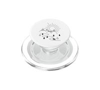 Horse riding in the mountains PopSockets PopGrip for MagSafe