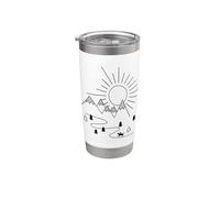Horse Riding in the Mountains Stainless Steel Insulated Tumbler