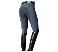 Horse Riding Leggings Ladies Women Silicon Full Seat Jodhpurs Equestrian Gym Yoga Tights Breeches Equine Grey