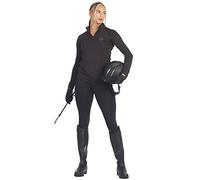 Horse Riding Leggings/Tights Women Matt Silicone Grip with Phone Pockets Premium Tights Equestrian Breeches (as8, Waist, Numeric_26, Regular, Regular, Black, 26'' Waist, Skinny)