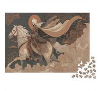 Horse Riding Puzzle 38x26cm/1000pcs Erwachsene Arab Muslim Warriors Puzzle,Home Decor
