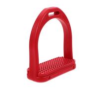 Horse Riding Stirrups Red 15x14x4.6cm