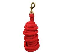 Horse Rope Lunge Line Braided Rein Long Equine Performance Quick Halter Attachment for Sheeps Horses- red