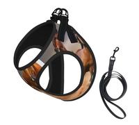 Horse Running,Pet Harness,Adjustable Reflective Dog Harness,Pet Leash Vest,L