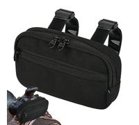 Horse Saddle Bag | Phone Holder Saddle Pouch for Horse,Zipper Closure Organizer Outdoor Quick-Access for Keys Cards Water Bottle Smartphone