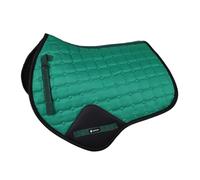 Horse Saddle Mat Riding Seat Breathable Shockproof Non-Slip Canvas Suitable for Training Show Jumping Daily Riding, Dark Green