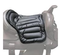 Horse Saddle Pad - Saddle Pad for Western Riders, Shock Absorbing Riding Cushion, Western Riding Equipment, Soft Seat Cover, Trail Protection Saddle Pad for Equestrian Protection and Comfort