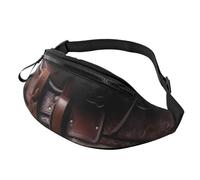 Horse Saddle with a Cowboy Hat Wild Fanny Pack for Men Women Fashion Waist Packs Travel Crossbody Bag With Adjustable Strap Everywhere Belt Bag Waterproof Chest Bags Cycling Bum Bag Wallet