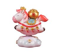 Horse Sculpture - Chinese Resin Home Decoration, Cute Wealth Pony Desk Decoration | For Desk, Office, Window, Bedroom, Kitchen, Bathroom, Entrance, Holidays, New Year, Birth