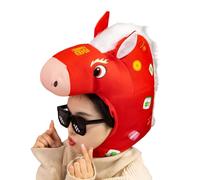 Horse Shaped Hat for Fancy Dress | 2026 Costume Head Accessory, Chinese New Year Photo Props | For Carnival, Festival, Holiday, Birthday And L