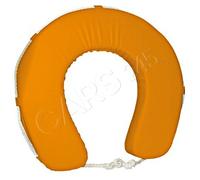 Horse Shoe Lifebuoy Ring >100N Buoyancy Orange