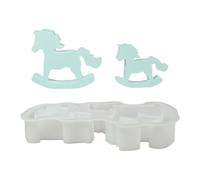 Horse Silicone Moulds | Silicone Shape for Creating Animals, Horse Plaster Mould, for Plaster Cement Resin Hobbies, Cooking, Farm, Birthday, Party, Friends, Family