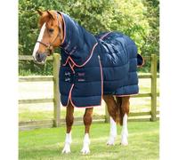 Horse stable blanket with neck cover Premier Equine Stable Buster 200g
