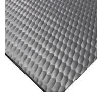 Horse Stable EVA Rubber Floor Mats - 24mm Thick - Non-Slip - Cushioned - 6ft / 183cm x 4ft / 122cm - Raised Coin Pattern Underside For Drainage (1 Mat)