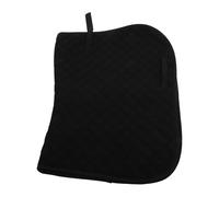 Horse Stables Saddle Pad Pads For Seat Cover Riding Accessories Black Polyester For The Horse's Back