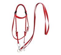 Horse Stopall and Reins - Rope Rope Horse Bridle Set, Western Headstall Supplies | Ranch Driving Harness, Safety Reference Equine Tether Equipment for Training, The Felt