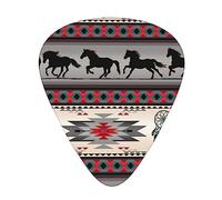 Horse Stripes Pattern Guitar Pick 12 Picks Fashion Personalized Bass Pick Durable Electric Guitar Plectrums Instrument Accessories