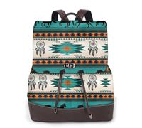 Horse Stripes Pattern Print Women Fashion Backpack Ladies Pu Leather Backpacks Handbag Waterproof Rucksack Travel Backpack with Flap