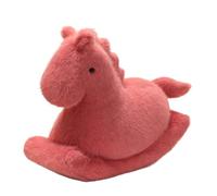 Horse Stuffed Animal - 15.7 Inch Rocking Horse Huggable Doll,Realistic Soft Cute Animal Desktop Ornament, Playful Companion for Kids Adults Living Room