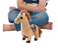 Horse Stuffed Animal - Interactive Electric Plush Toy, Realistic Simulation Design | Perfect For Kids, And Girls, Ideal For Riding Games, Farm Themes, And Parties, Soft Cuddly Horse Doll