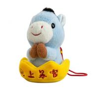 Horse Stuffed Animal,Spring Festival Animal Pendant Ornaments | Chinese Horse Plush Doll | for Holiday Backpack Bag Purse Wallet Boys Children