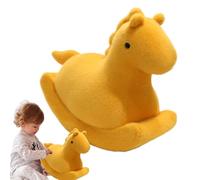 Horse Stuffed Toy,15.7 Inch Rocking Horse Throw Pillow | Realistic Soft Cute Animal Desktop Ornament, Playful Companion for Kids Adults Living Room