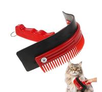 Horse Sweat Scraper - Handheld Grooming Brush Curry Comb | Effective handheld horse sweat scraper designed as a brush, squeegee, and curry comb for versatile grooming. Ideal for cleani