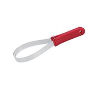 Horse Sweat Scraper, Horse Brush Single Shedding Blade Horse Dog Brush Stainless Steel Shedder Scraper Tool with Non Slip Handle Grooming Scratching Accessory