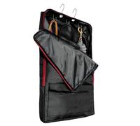 Horse Tack Organizer - Bridle Halter Carrying Bag with Hooks | Adjustable Shoulder Strap, Waterproof Stable Organizer Equestrian Metal Bridle Hooks Bracket, Bridle Holder Wall Mount with Tubes
