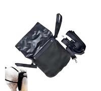 Horse Tail Bag Ergonomic Handle Waterproof Collection | Lightweight Poop Bags for Park Indoor Outdoor Vehicle Transport Farm Daily Events