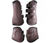 Horse Tendon & Fetlock Boots Set - Brown S