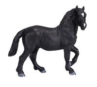 Horse Toy Realistic Percheron Black PVC 12.3x12.3x10.8cm Mini Figurine ArtModel