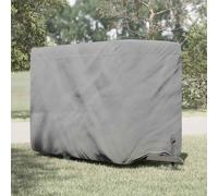 Horse Trailer Cover Grey 334x148x230 cm 3-Layer Non-Woven Fabric Waterproof