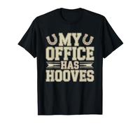 Horse Trainer Office Has Four Walls Round Pen No Air T-Shirt