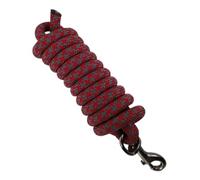 Horse Training Rope, 250cm, Sturdy And, Ideal for Obedience, Recall, Showing, Walking, Play And Everyday Use, Gray Red