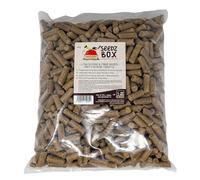 Horse Treats 4kg - Minty Flavour - Fibre Based - Low Sugar - Cereal Grain Free - Feed By Hand - Add To Treat Ball or Feed For Fussy Feeders - Occasional Snack For Horses - Clicker Training - Seedzbox