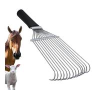 Horse Undercoat Rake Ergonomic Steel Cashmere Wool Brush