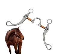 Horse Vices - Anti-Pull Equestrian Riding Equipment, Stainless Steel Riding Tips for Easy Control Riding Training Stable Work on Outdoor Ranch