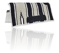 Horse Western Saddle Blanket Pad Handmade Saddle Pad Numnah 32X32 (GREY)