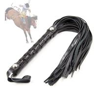 Horse Whip PU Leather Riding Crop Outdoor Training Racing Practice Equestrianism Horse Crop